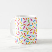 Rainbow Sprinkles Coffee Mug (Front Left)