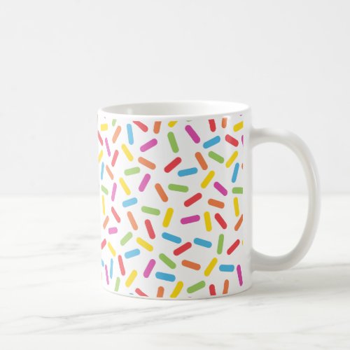 Rainbow Sprinkles Coffee Mug