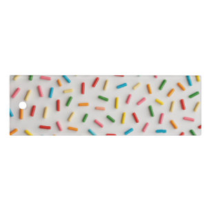 Rainbow Sprinkles Colorful Pattern Ruler