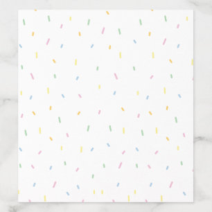 Rainbow Sprinkles Envelope Liner