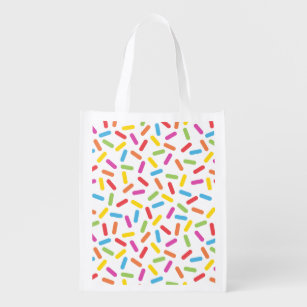Rainbow Sprinkles Grocery Bag
