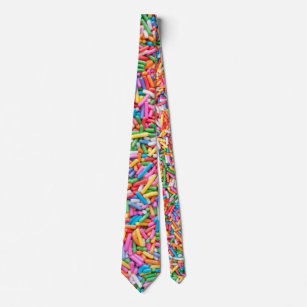 Rainbow Sprinkles Neck Tie