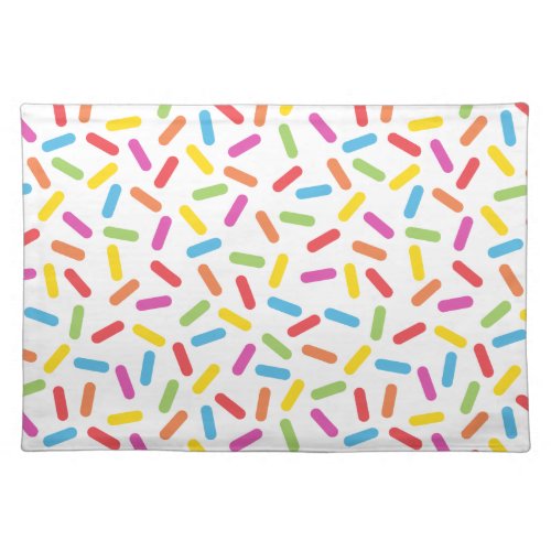 Rainbow Sprinkles Placemat