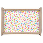 Rainbow Sprinkles Serving Tray
