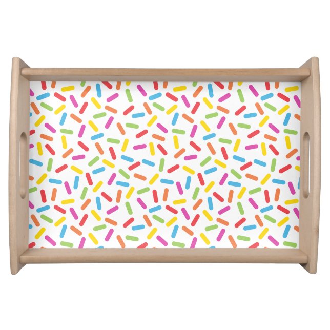 Rainbow Sprinkles Serving Tray (Front)