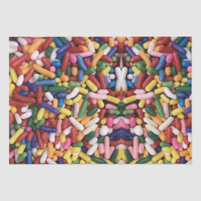 Rainbow Sprinkles Tissue Paper (Front)