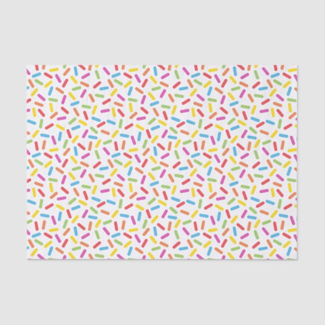 Rainbow Sprinkles Tissue Paper (Front)