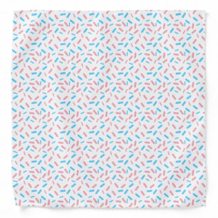 Rainbow Sprinkles Transgender Pride Flag Bandana