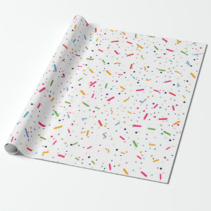 Rainbow Sprinkles Wrapping Paper