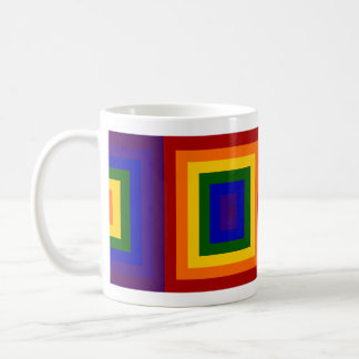 Rainbow Squares Coffee Mug