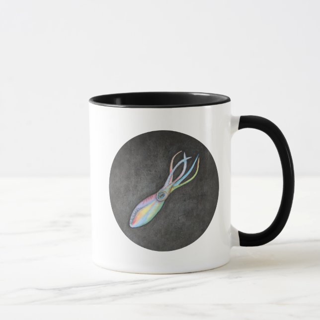Rainbow Squid Mug (Right)