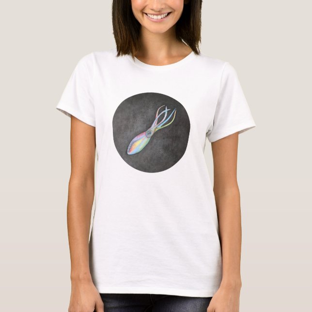 Rainbow Squid T-Shirt (Front)