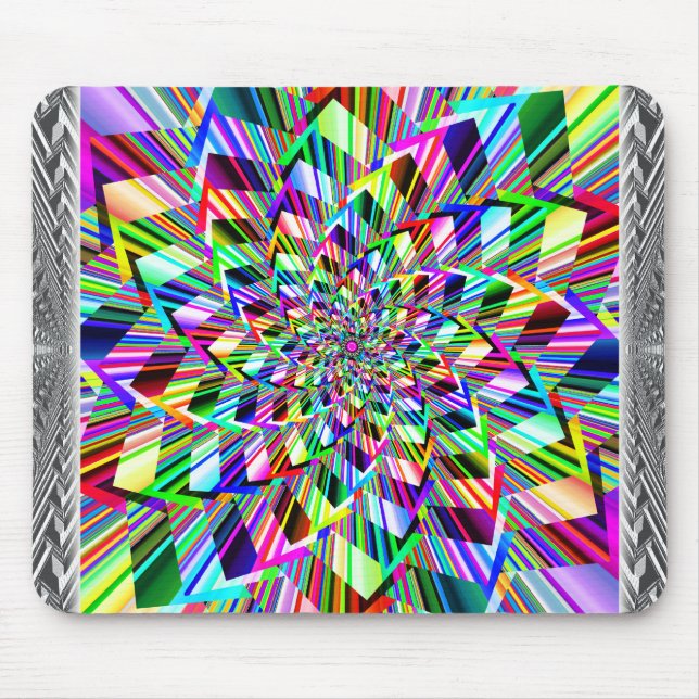 Rainbow Squiral Mousepad (Front)