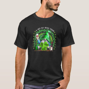 Rainbow St Patrick's Day Irish Gnome Drink Wine Sh T-Shirt