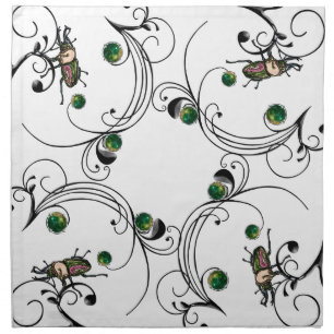 Rainbow Stag Beetle Cloth Napkin