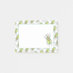 Rainbow Stag Beetle Love Bug Post-it Notes