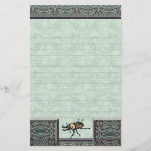 Rainbow Stag Beetle Stationery