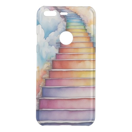 Rainbow Stairway To Heaven Uncommon Google Pixel Case