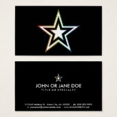 rainbow star (Front & Back)