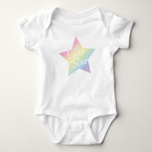 Rainbow Star Baby Shower Baby Bodysuit