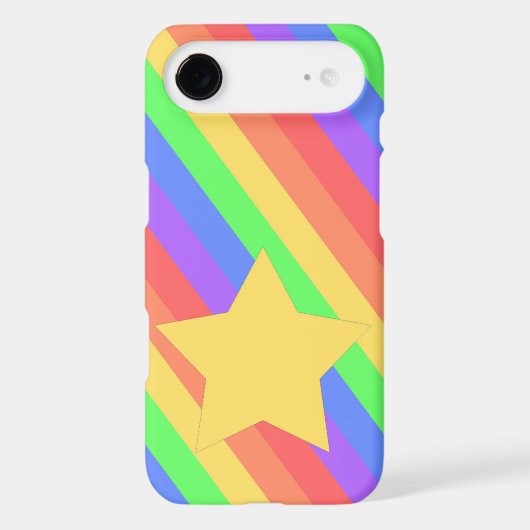 Rainbow Star Case-Mate iPhone Case (Back)