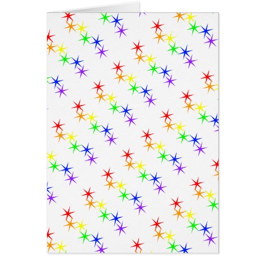 Rainbow Star Line Cards (Front)