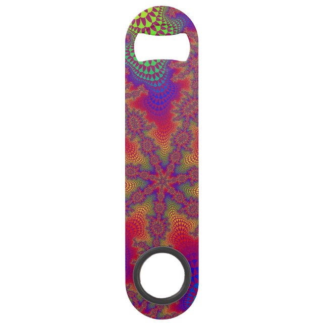 Rainbow Starburst Bar Key (Front)