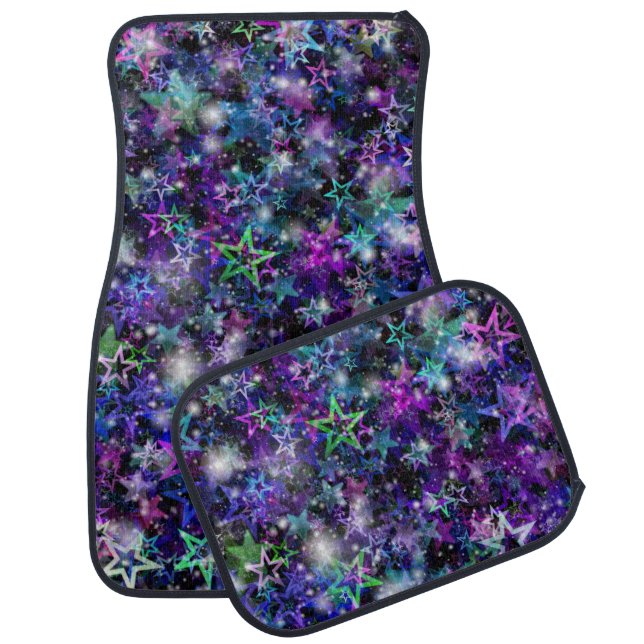 rainbow stars car mats (Set)