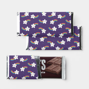 Rainbow Stars Chocolate Bars