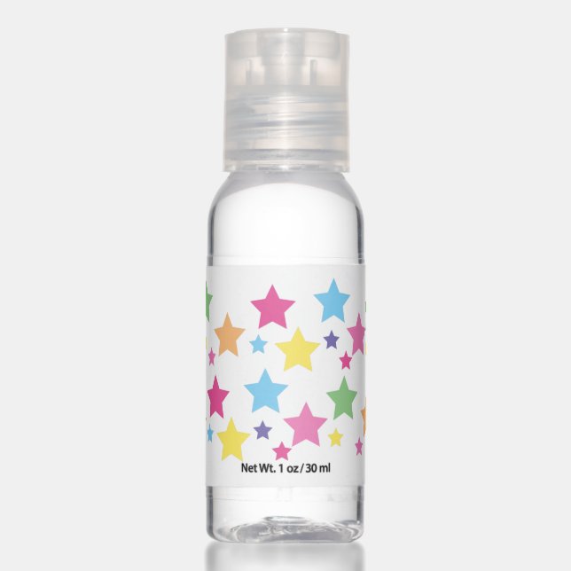 Rainbow Stars Hand Sanitizer (Front)