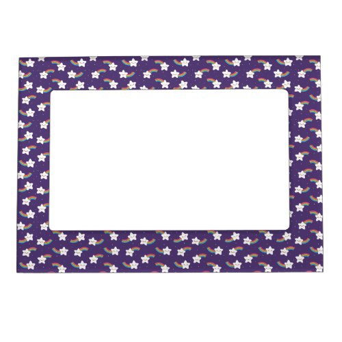 Rainbow Stars Magnetic Picture Frame