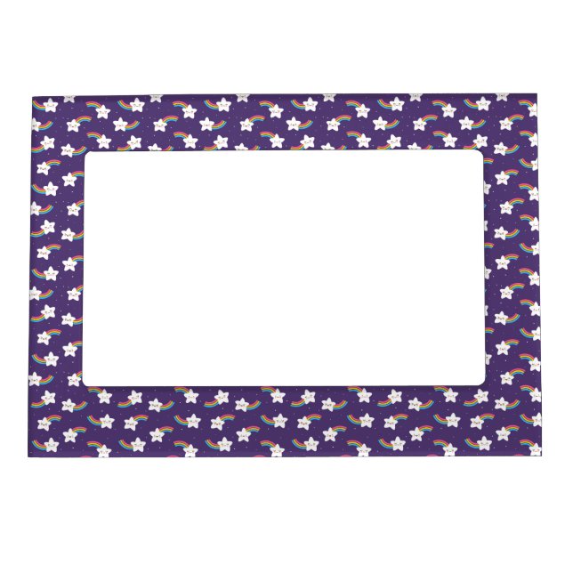 Rainbow Stars Magnetic Picture Frame (Front)