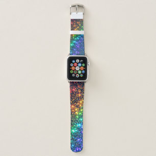 Rainbow Stars Party Apple Watch Band