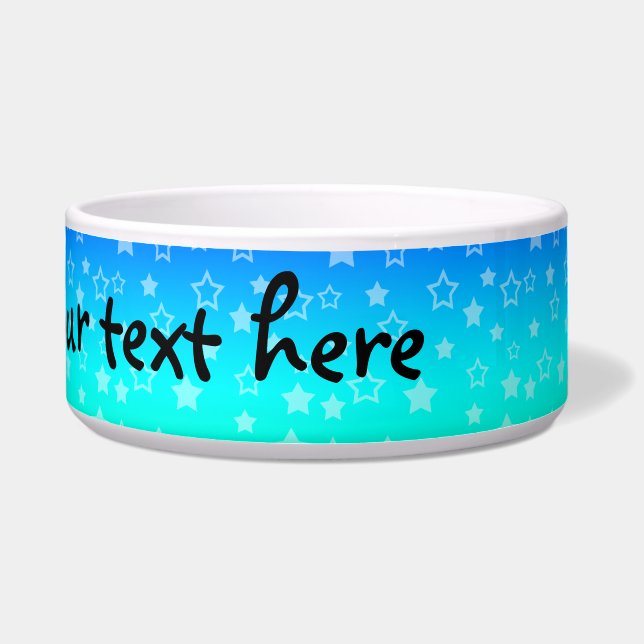 Rainbow stars pattern bowl (Front)