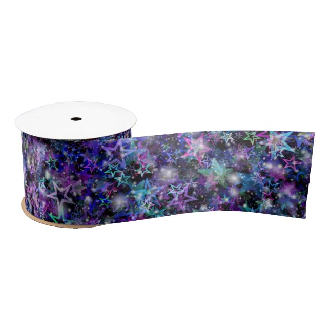 rainbow stars ribbon (Spool)