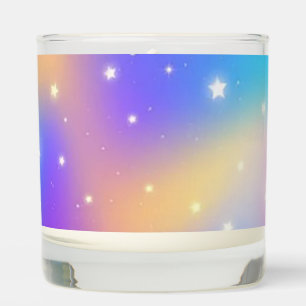 Rainbow Stars Scented Candle