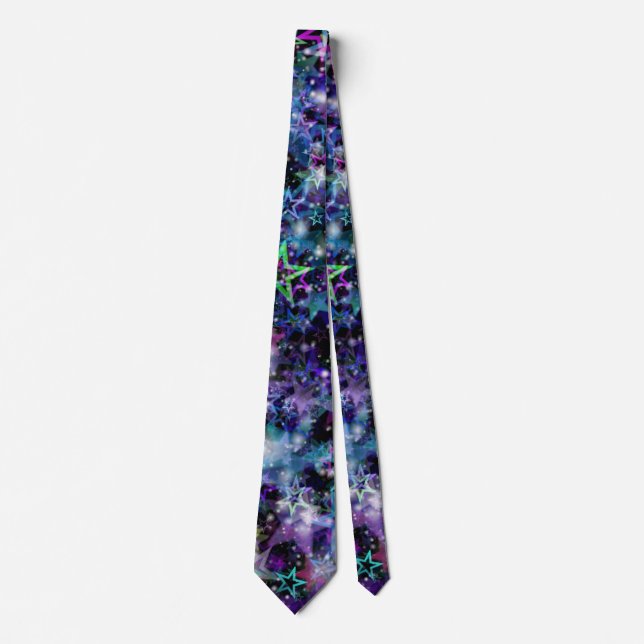 rainbow stars tie (Front)