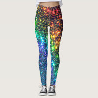 Rainbow Stars Yoga Pants