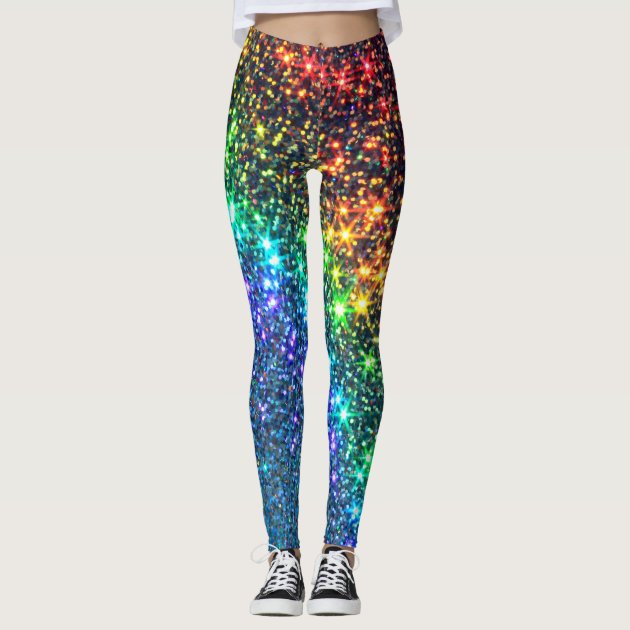rainbow yoga pants