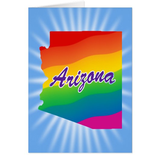 Rainbow State of Arizona Cards (Front)