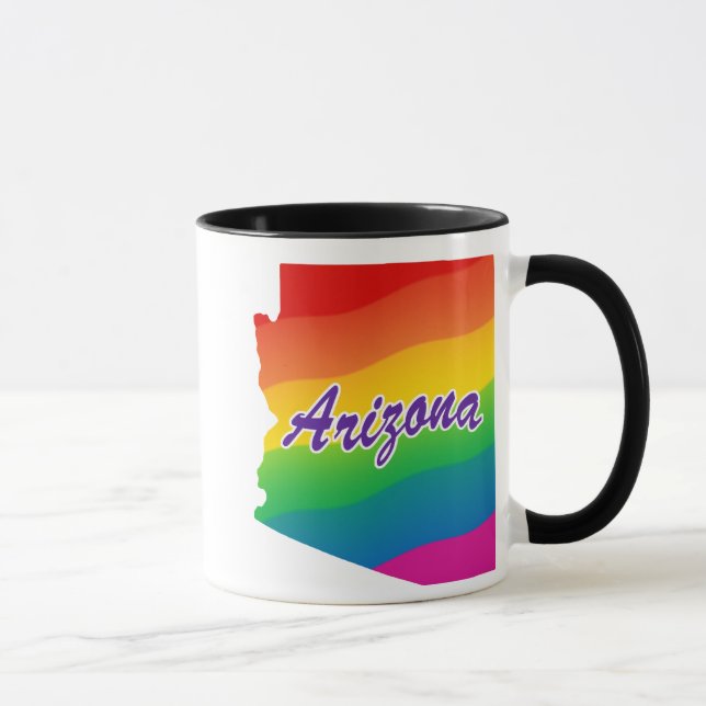 Rainbow State of Arizona Mug (Right)