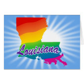Rainbow State Of Louisiana (Front Horizontal)