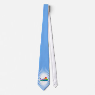 Rainbow State Of Virginia Neck Tie