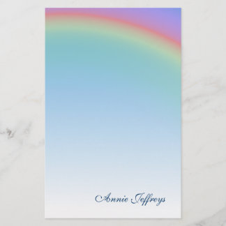 Rainbow Stationery