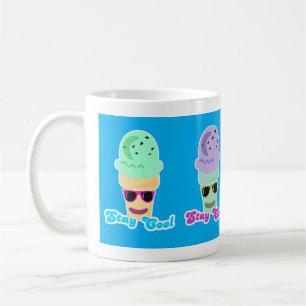 Rainbow Staying Cool Cone Pals Coffee Mug