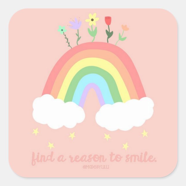 Rainbow Stickers (Front)