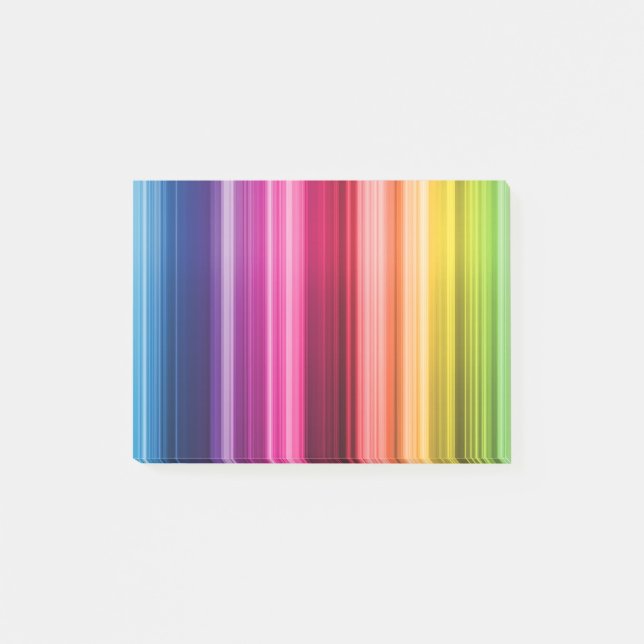 Rainbow stickies post-it notes (Front)