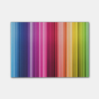 Rainbow stickies post-it notes