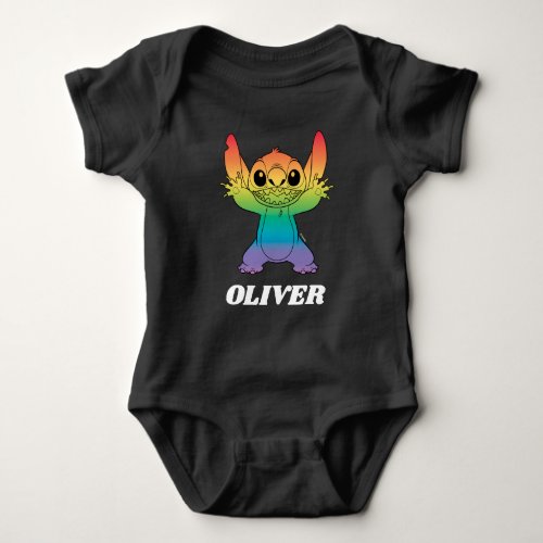 Rainbow Stitch Baby Bodysuit