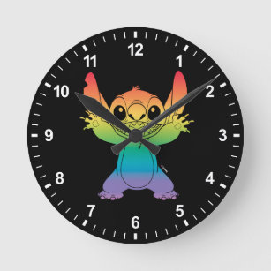 Stitch Clock for Sale by ArtCity Designs